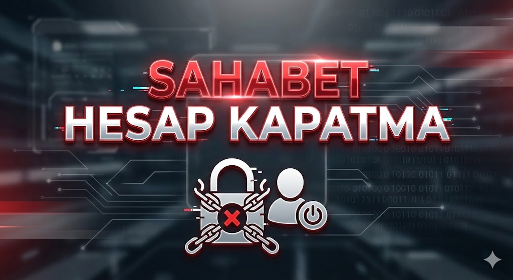 Sahabet Hesap Kapatma