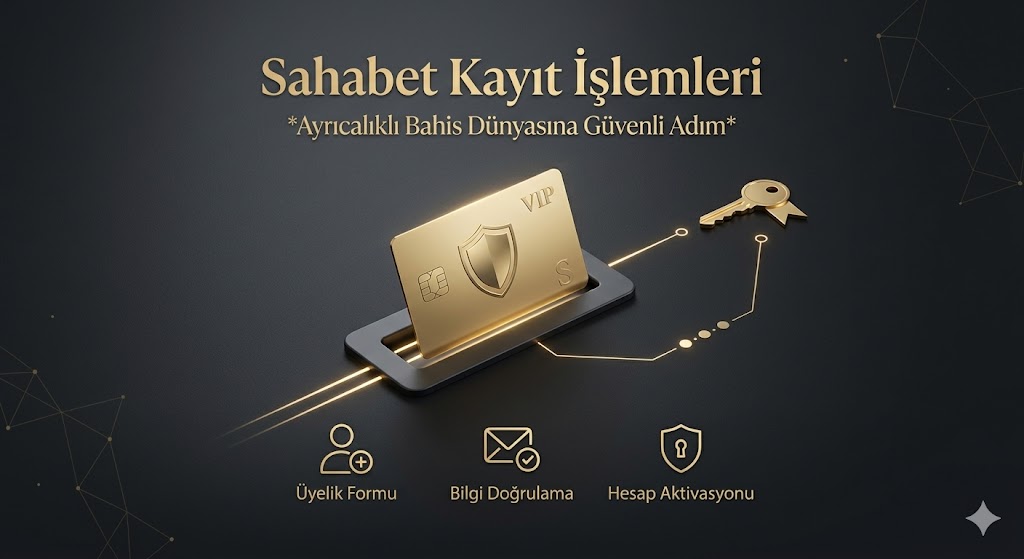 Sahabet Kayıt İşlemleri